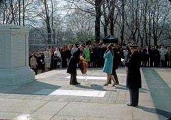 Laying a Wreath