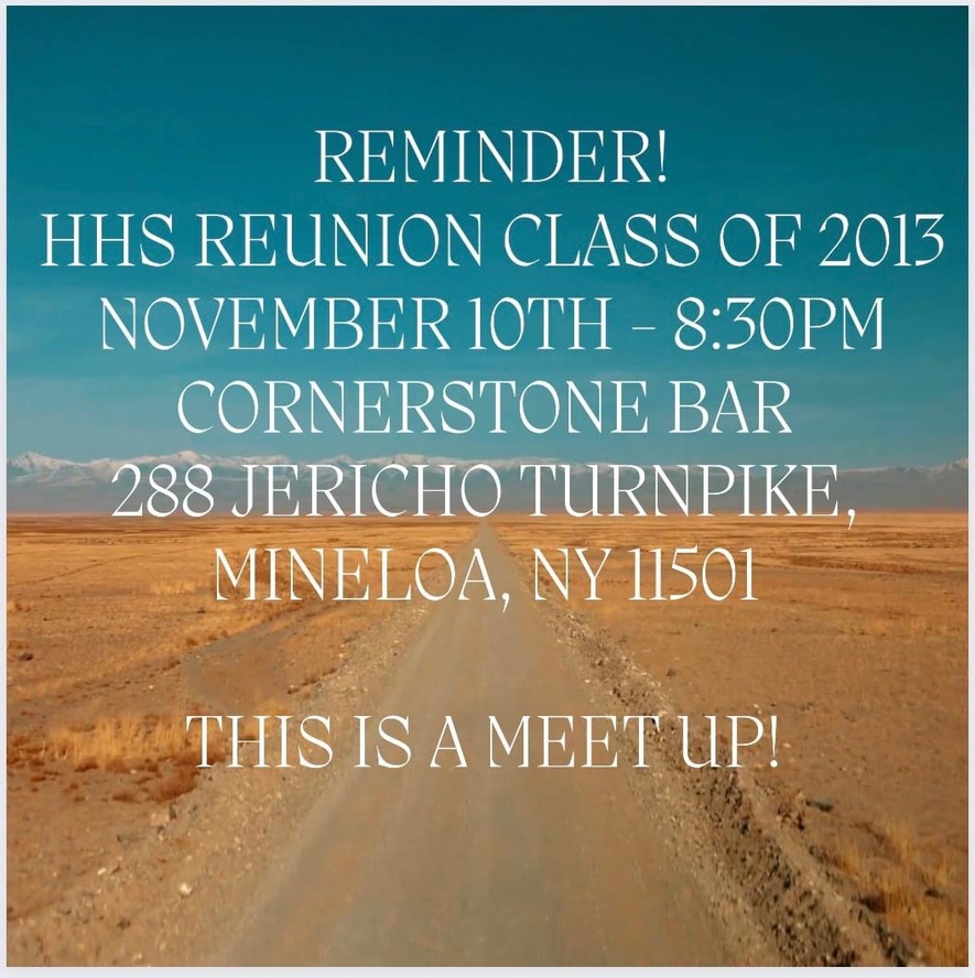 Class of 2013 Reunion