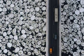 25. Bridge Over Icy                                         Water...