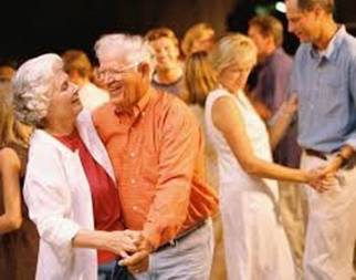 old people dancing