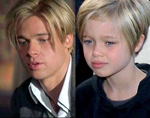 Celebrity-Children Look-Alikes